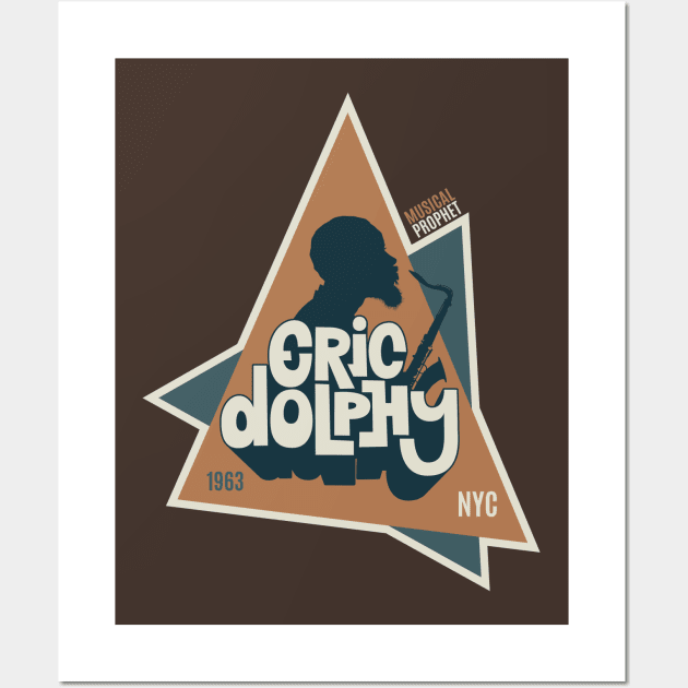 Eric Dolphy Musical Prophet Tribute Shirt Wall Art by Boogosh